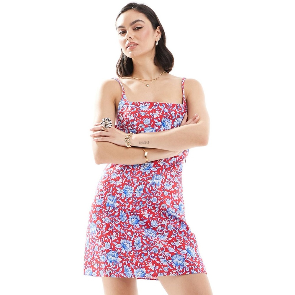 NWT Mango Floral Print Dress 🌹 • Size 4